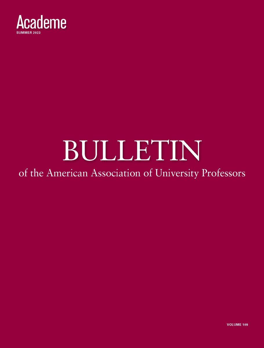 Summer 2023 Bulletin AAUP